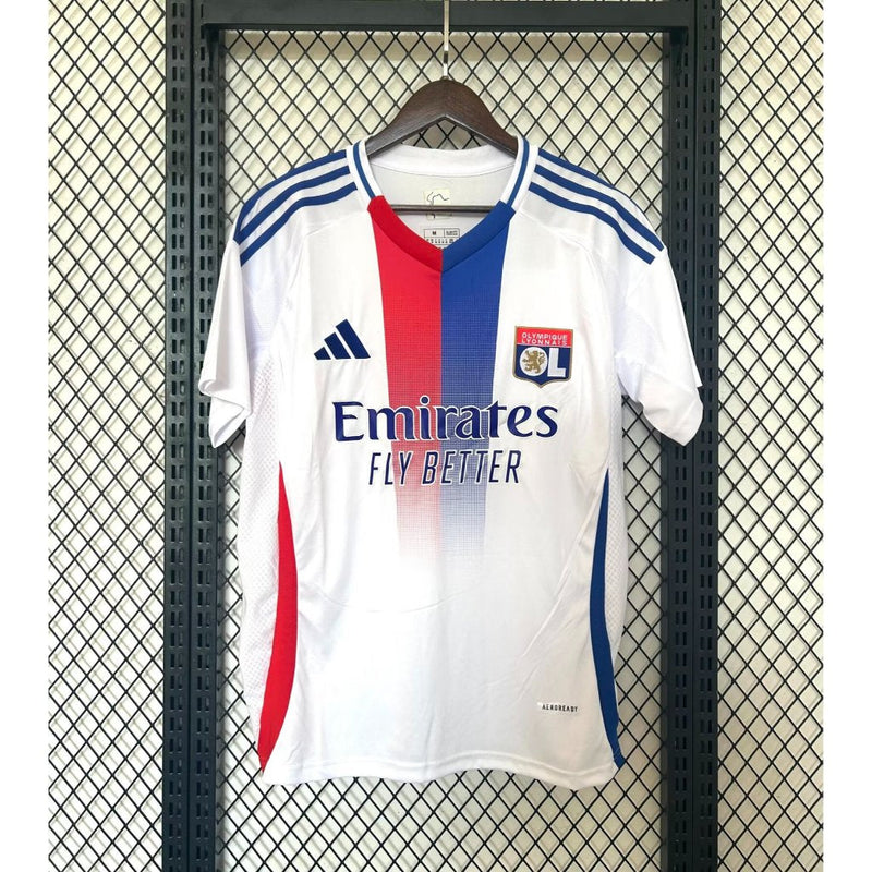 Camisa Lyon Home 24/25 - Adidas Torcedor Masculina - Lançamento