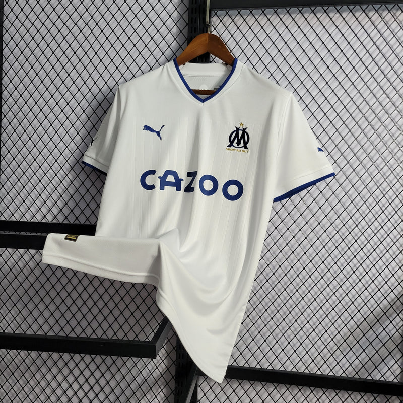 Camisa Olympique de Marseille Titular 22/23 - Versão Torcedor